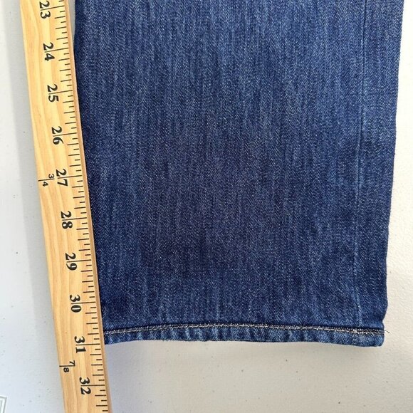 Levis 501 Original Fit Jeans 38x34 Button Fly Straight Blue - Picture 10 of 10